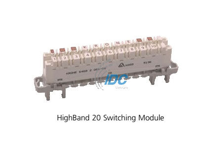 ADC KRONE CAT 5E HIGHBAND ™ 20 Pair Switching Modules (6468 5 081-00)