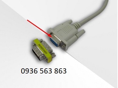 Đầu chuyển Serial Connector DB9 9 Pin RS232 Male to Male