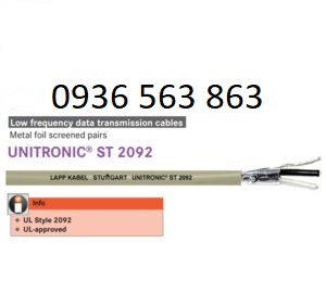 UNITRONIC ST 1x 2 x 16 AWG (3800717) Mã sản phẩm: 3800717